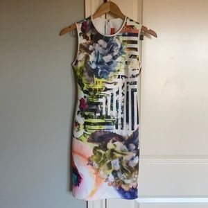 Clover Canyon white multi tags on size small